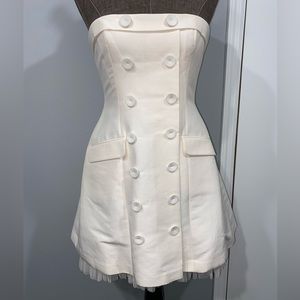 BCBGMaxAzria pleated dress